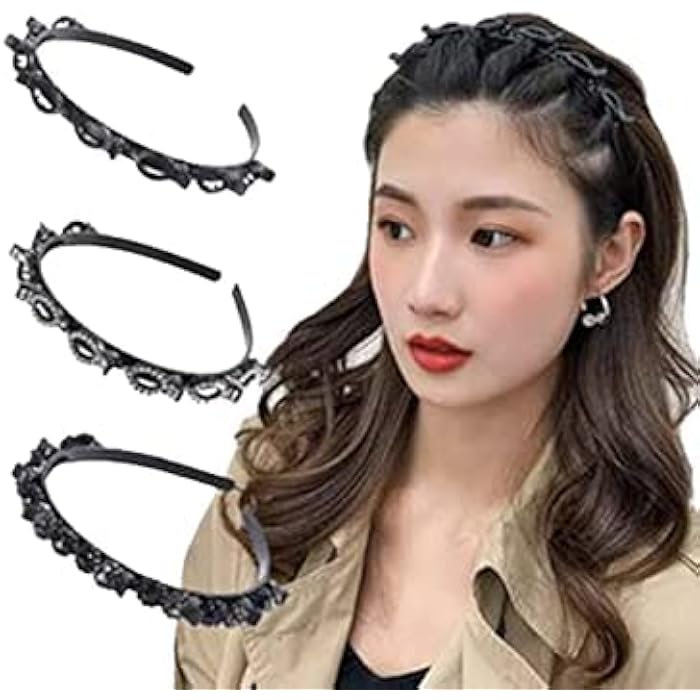 Headband (Black and Brown) - 2 Pieces - Image 3